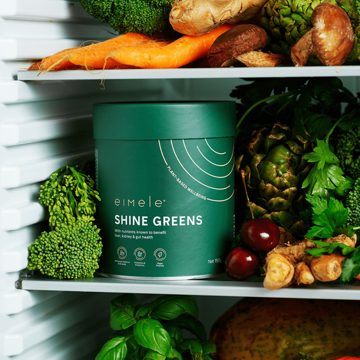 shine greens. home edition.