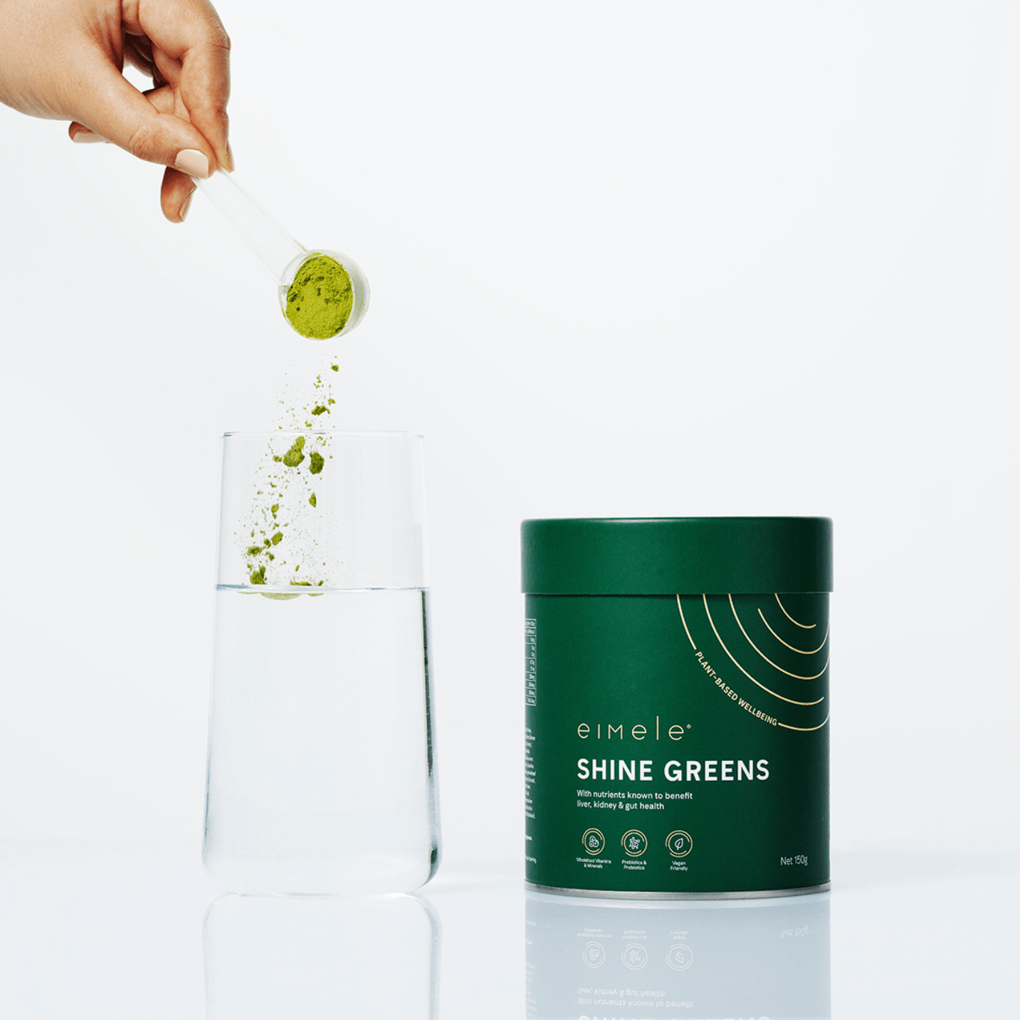 shine greens. home edition.